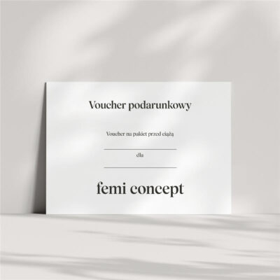 Voucher na pakiet "Przygotuj się do ciąży"